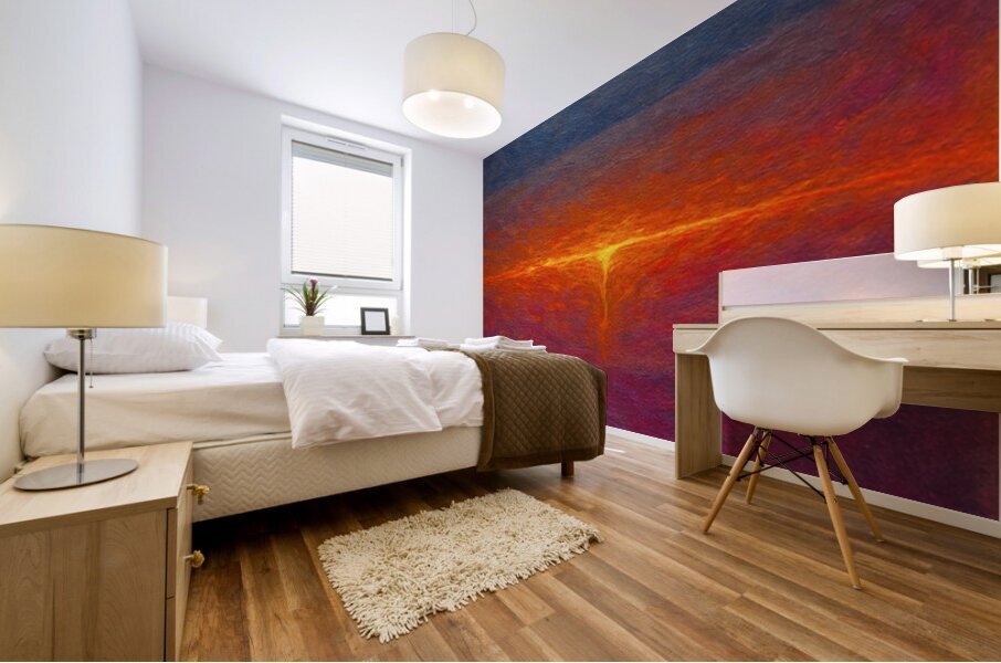 The Line Remembers Mural print