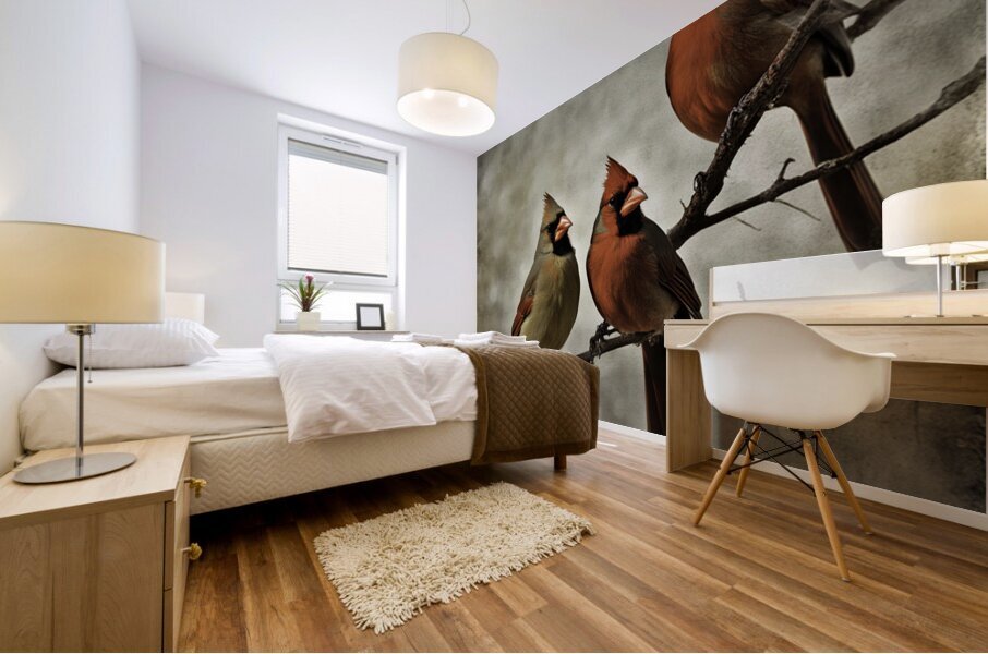 CARDINALS 7 Mural print