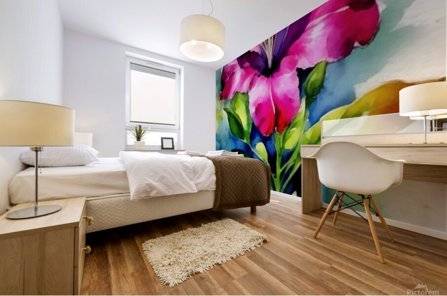 Four o clock flowers14k3 Mural print