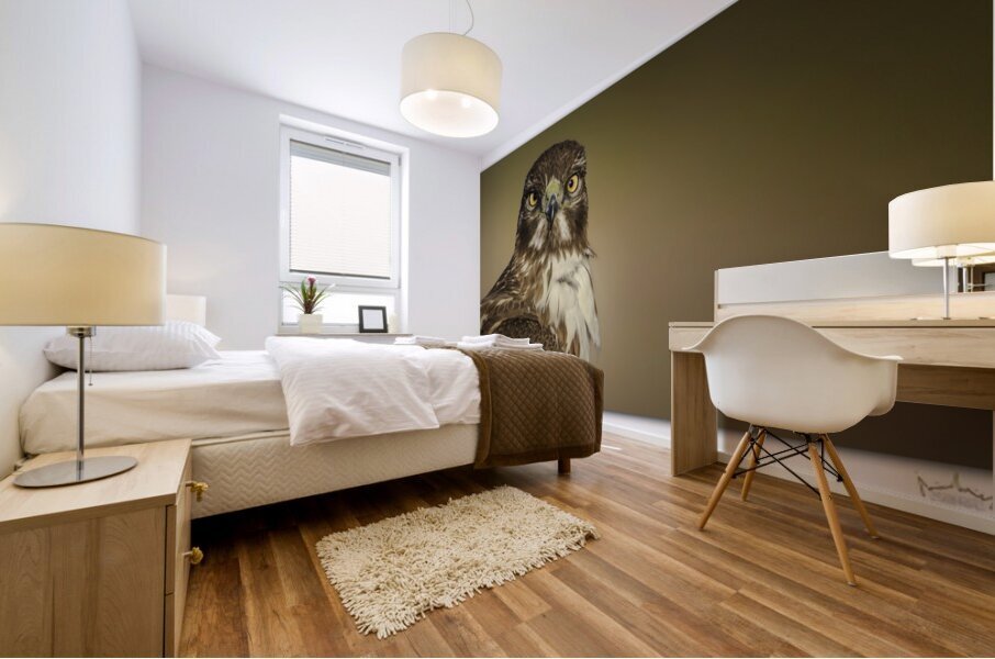 Stare Down Mural print