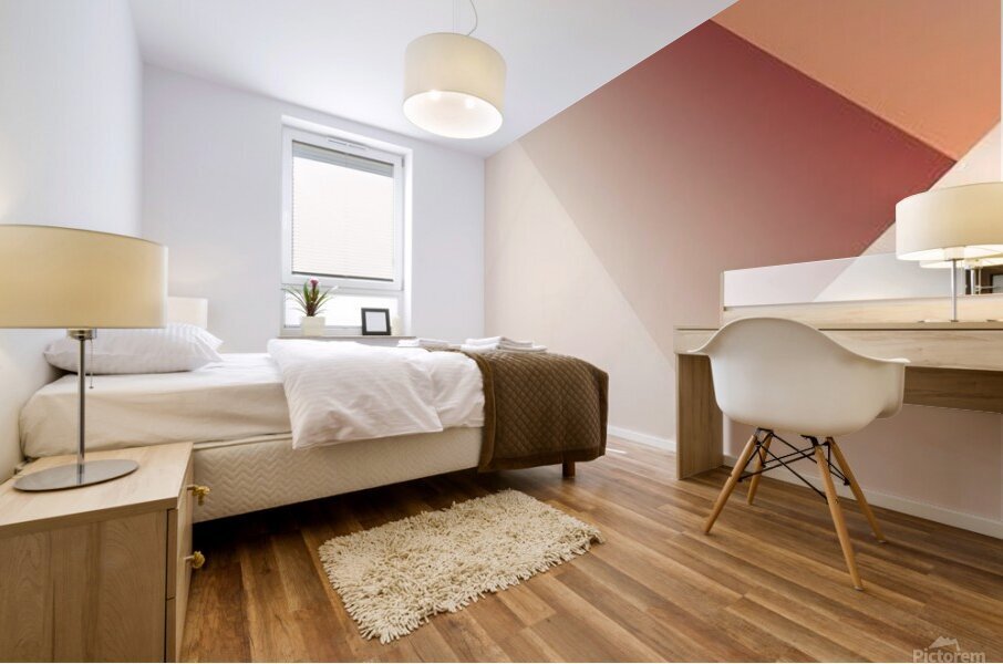 Dynamic Forms in Experimental Mural print