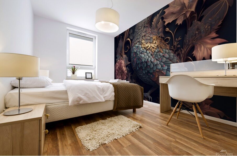 bird Mural print