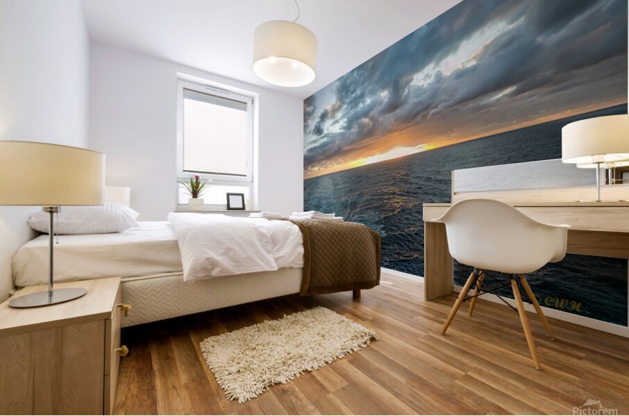 ATLANTIC SUNRISE Holt RezN888 Mural print