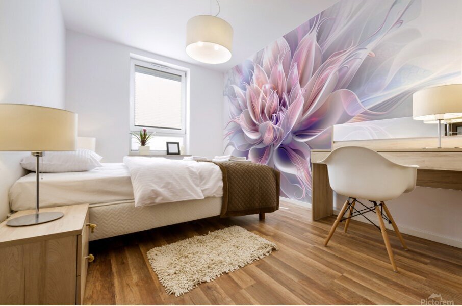 Colors and calmness Mural print