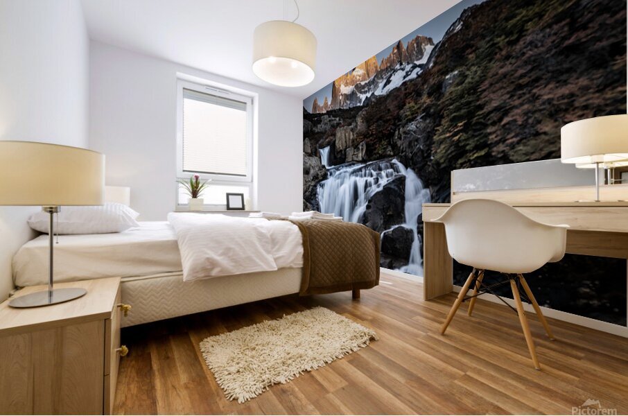 Fitz Roy Sunset Mural print