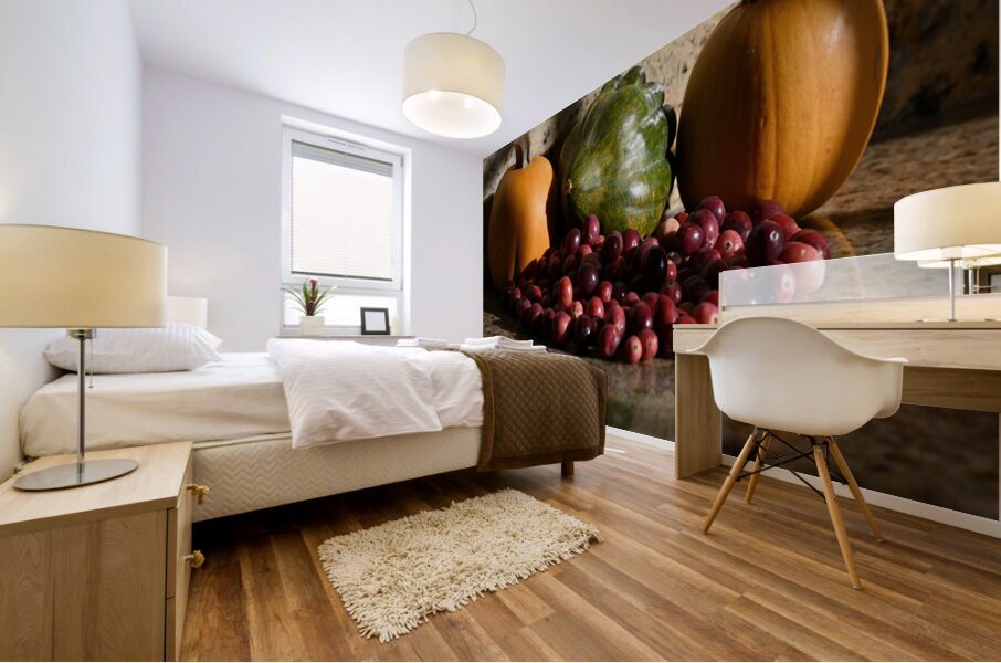 Thanksgiving Harvest - Third-Place Winner 2024 Mural print