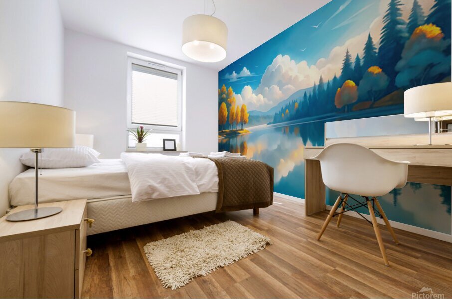 Mirror of the Soul Mural print