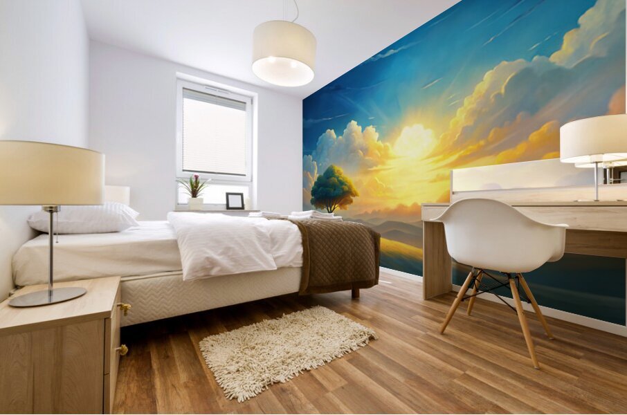 The Dawn of Hope  Mural print