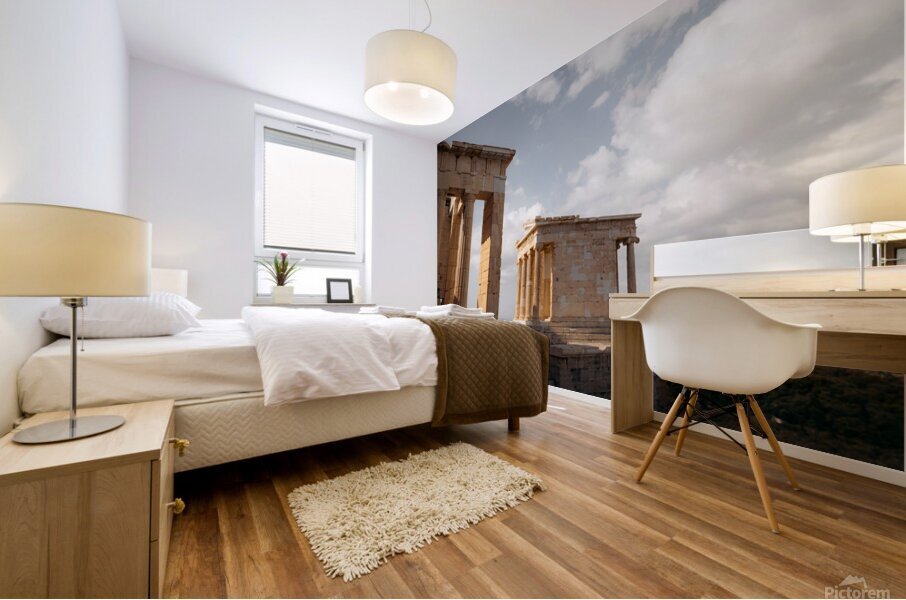 The Acropolis Mural print