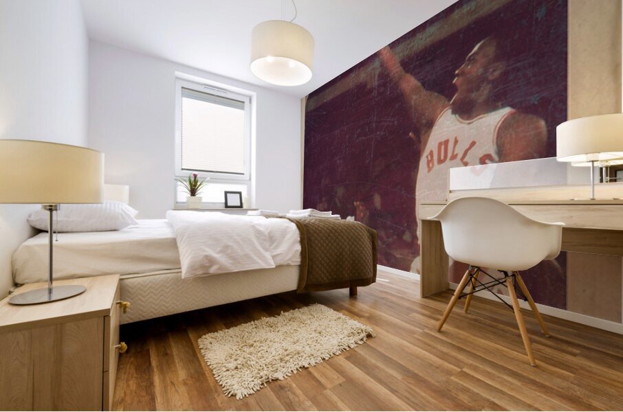 1985 Michael Jordan Chicago Bulls Art Mural print