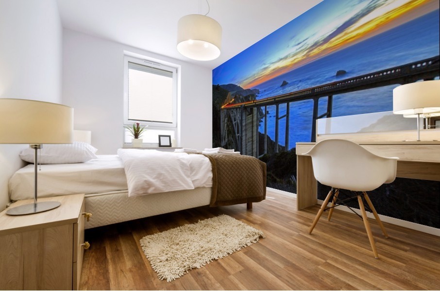 Bixby Blues Mural print