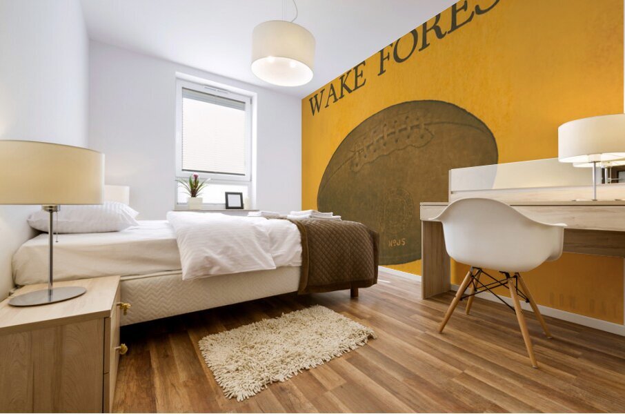 Early 1900s Wake Forest Football Art Mural print