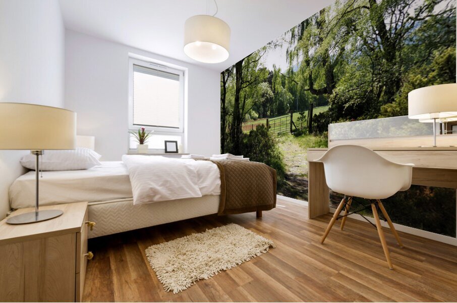 Scottish Highlands Spring                                                                                                        Mural print