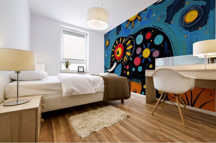 Elephant 2025 05 20 15 16 15 Mural print