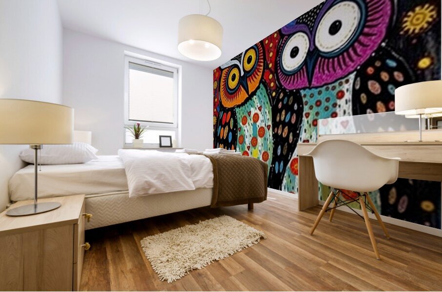 Owls 2025 05 21 09 00 00 Mural print