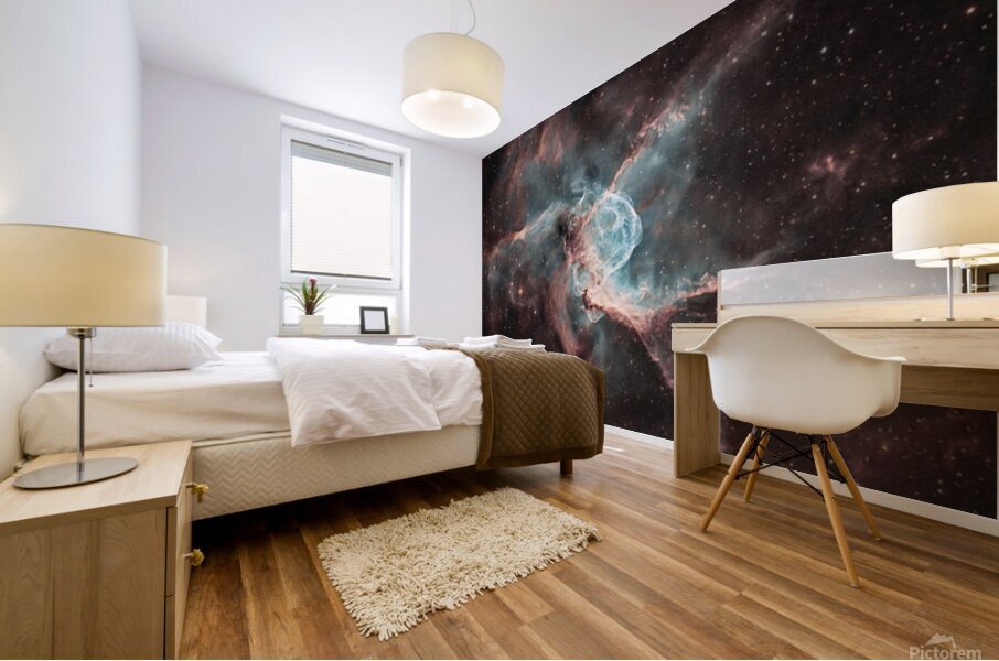 Thors Helmet Nebula Mural print