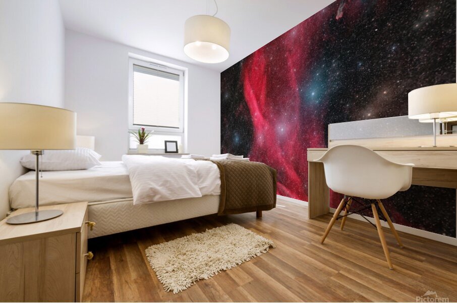 Great Lacerta Nebula Mural print