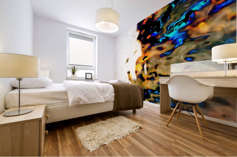 Abstract Lifes Reflections                                                                                                                      Mural print