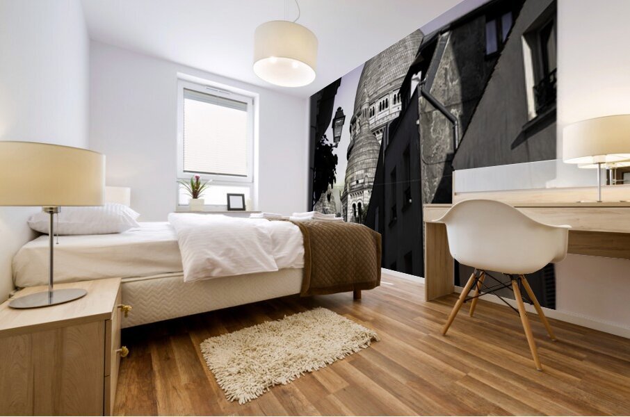 Sacred Reveal in Montmartre Mural print