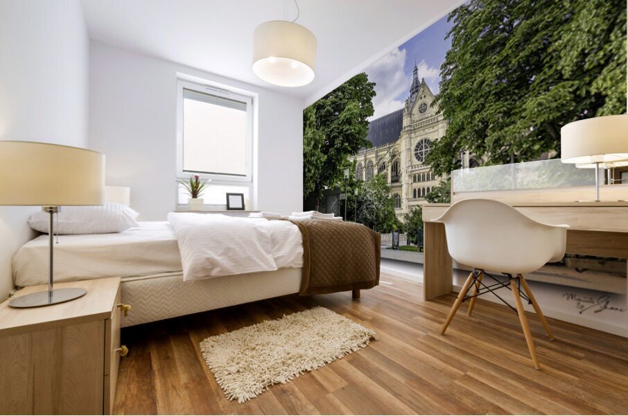 Paris Urban Reverence Mural print