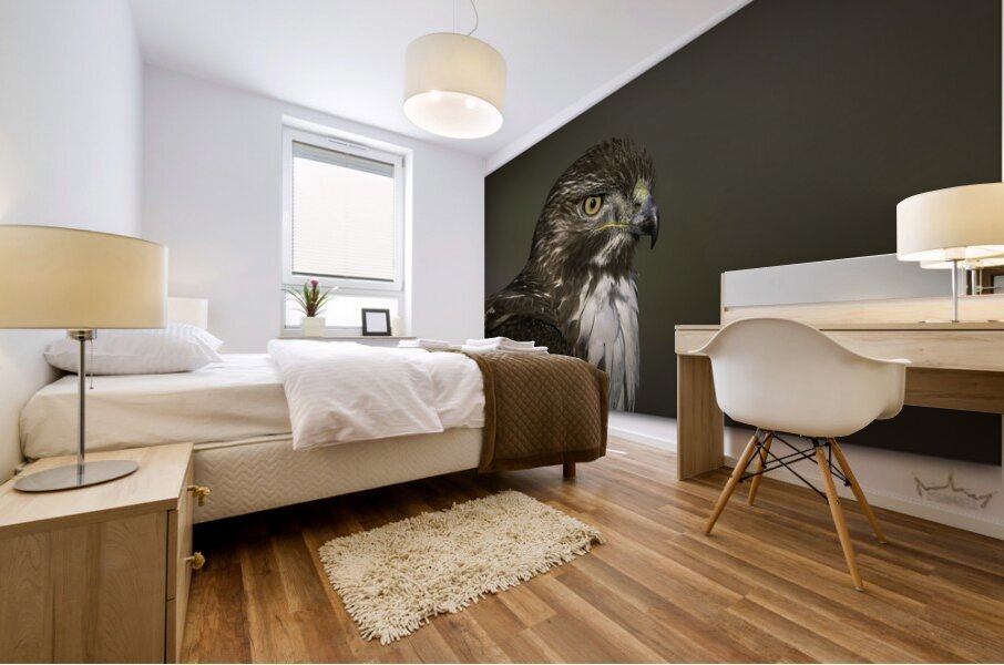 Young Gaze Mural print
