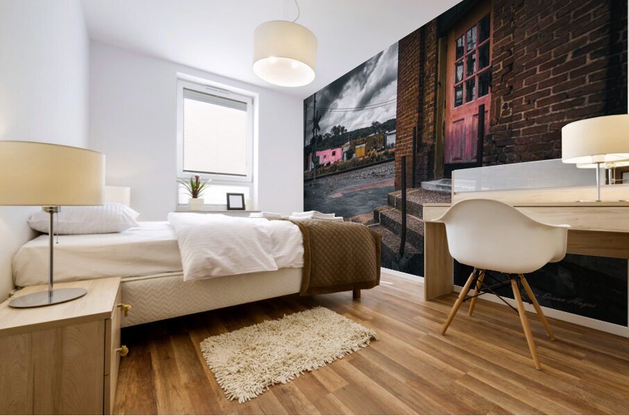 The Factory Door Mural print