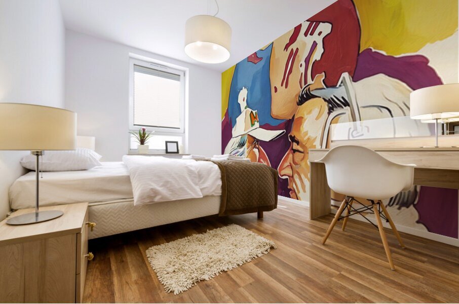 1981 Miami Hurricanes vs. Florida State Seminole Art Mural print