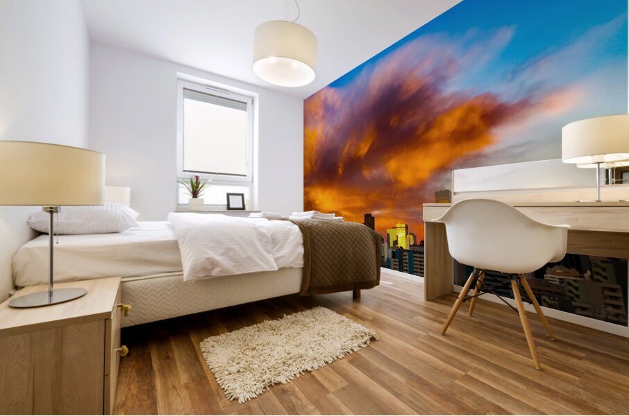 Denver Burning Mural print