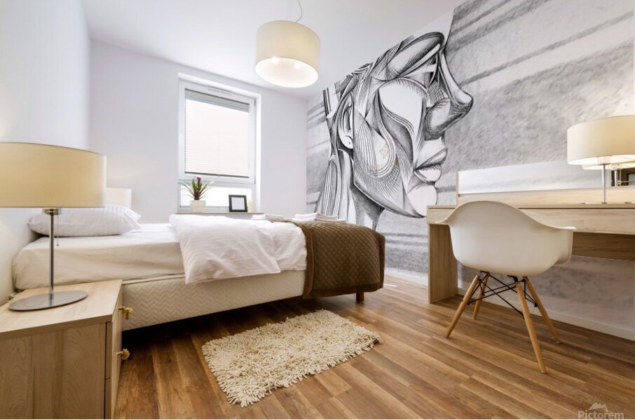 ArtX 38 woman Mural print