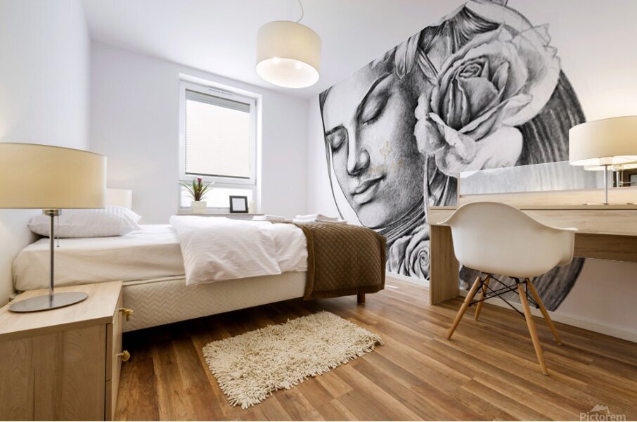 ArtX 39 woman Mural print