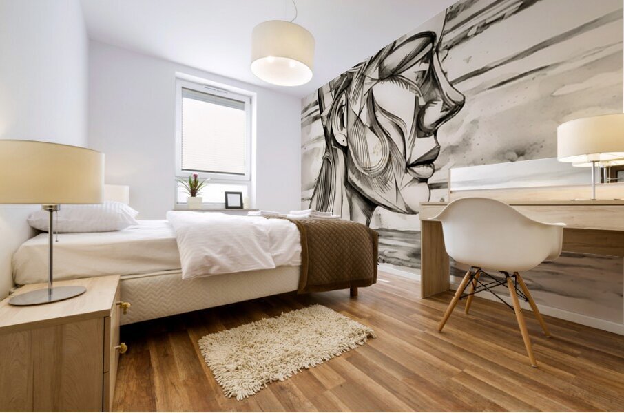ArtX 538 woman Mural print