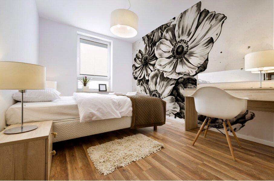 ArtX 543 flowers Mural print