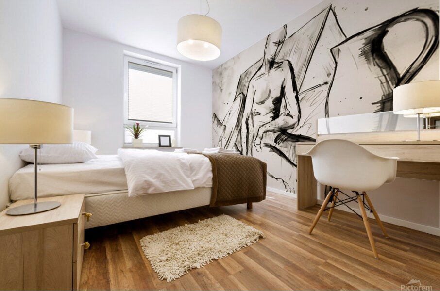 ArtX 547 man Mural print