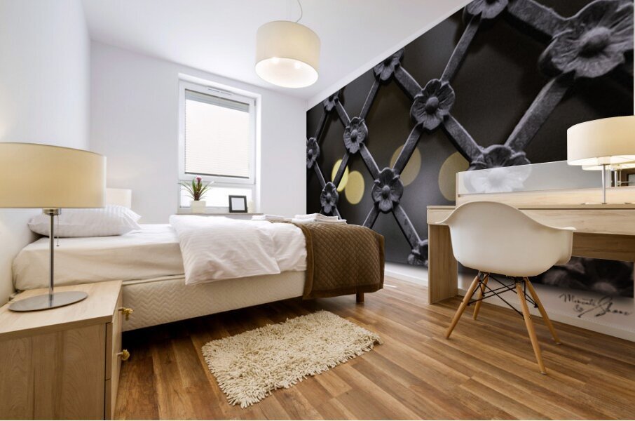 Iron Latticework Mural print