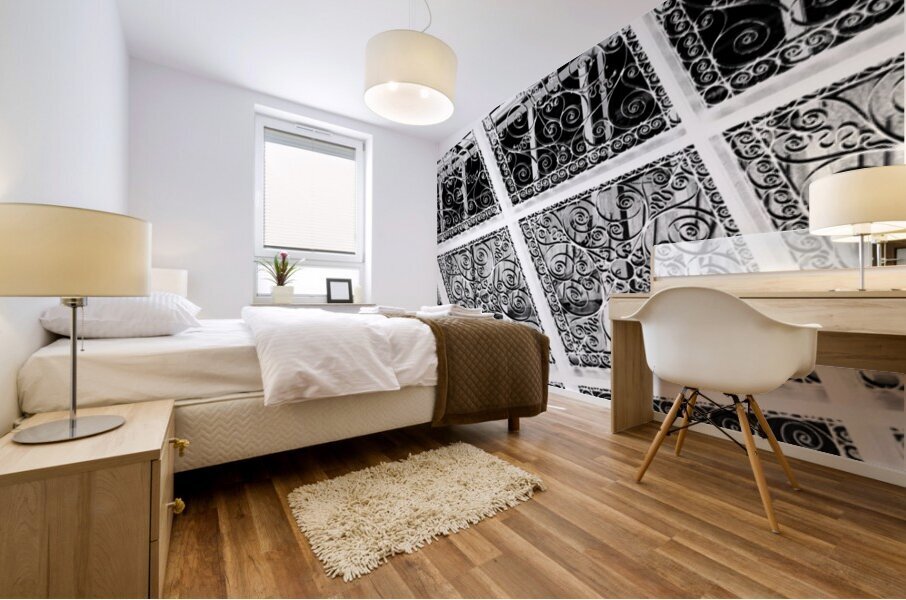  Abstract Waverley Station Roof Windows                                                                                                                    Mural print