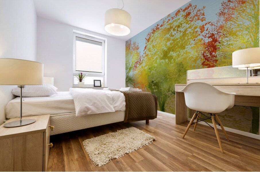 Golden Season Mural print