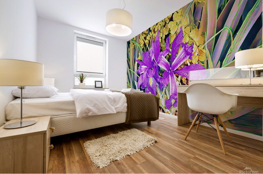 FLORAL RAIN_Holt_REZN888 Mural print