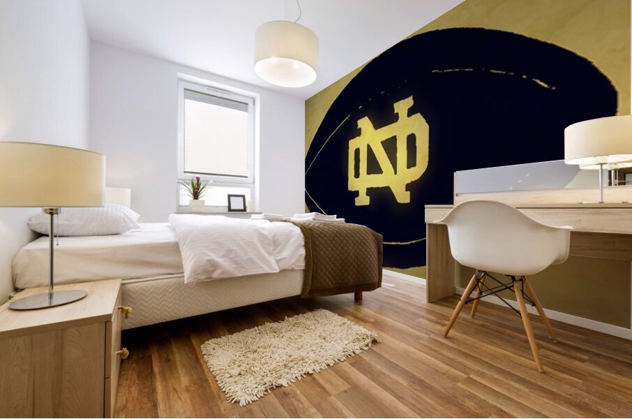 1946 Notre Dame Football  Mural print
