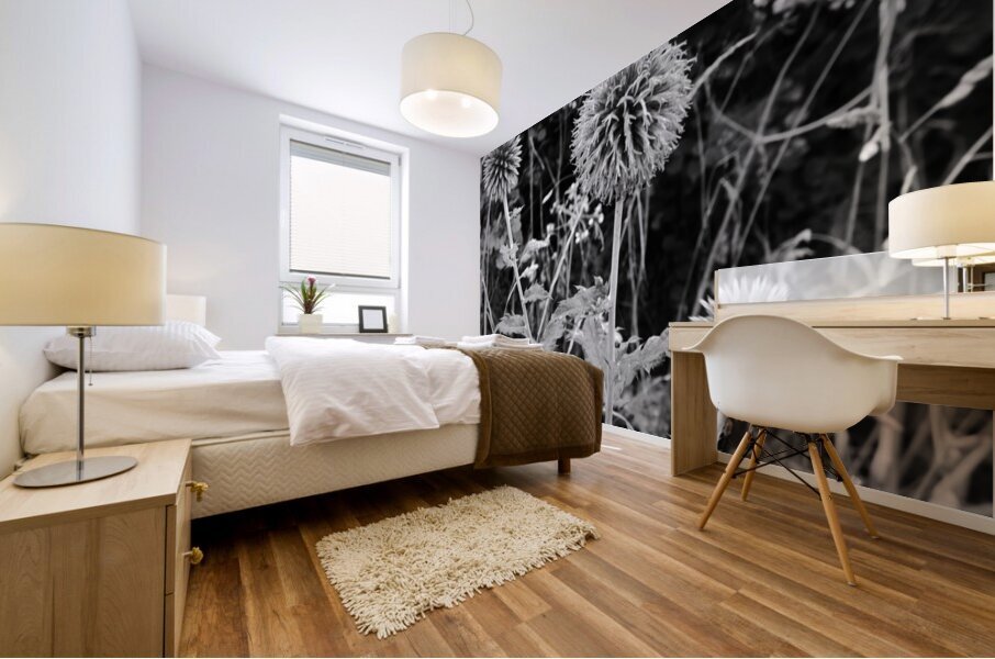 Wild Things in the Scottish Highlands Mural print