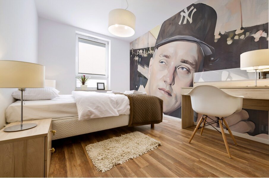 Roger Maris Yankees Art Mural print