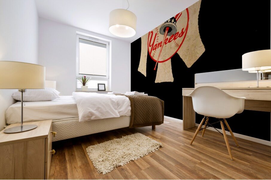 1963 New York Yankees Cover Art Viewfinder Mural print