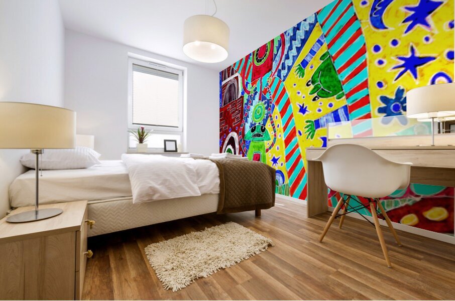 Abstract Surreal Imagination Mural print