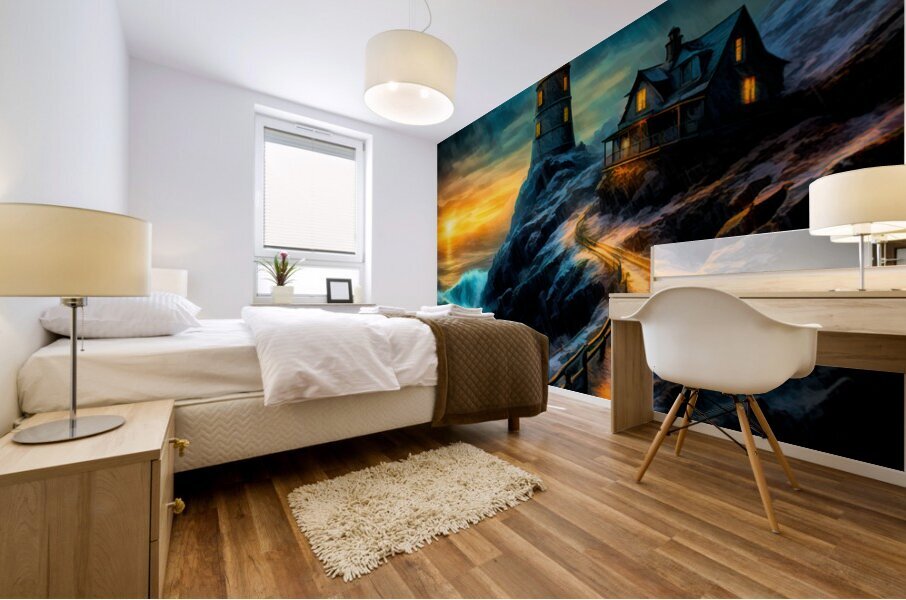 RETURNING THE LIGHT 2 Mural print