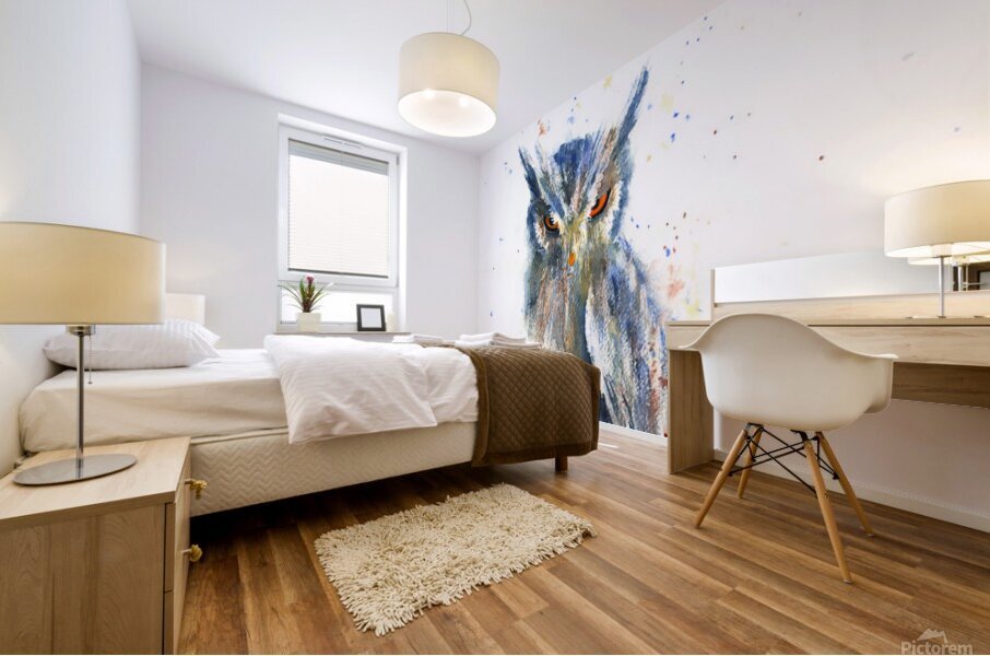 I am watching you Mural print