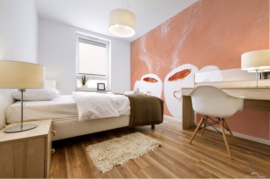 Tea for two Mural print