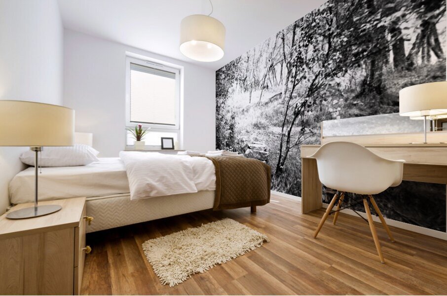  Natures Upward Flight through the Scottish Highlands                                                                                                                     Mural print