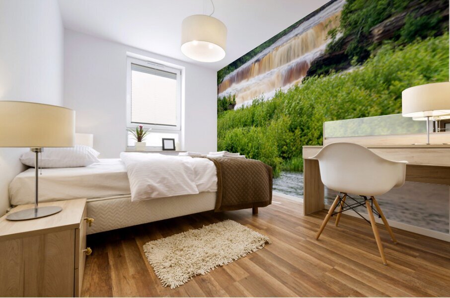 Tahquamenon Falls After Rain Mural print