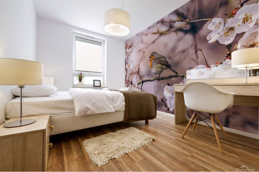  the spring Mural print