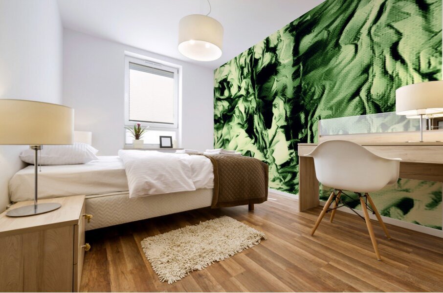 Old Bodach of Albany Mural print