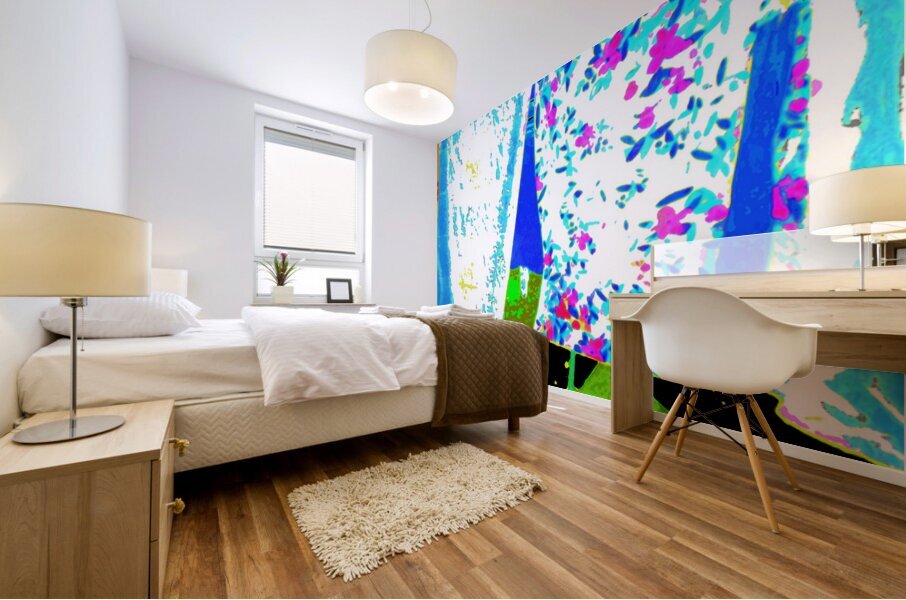  Abstract Laundry Day                                                                                                                     Mural print